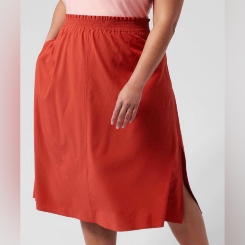 Athleta Jupe Savannah Skirt Size X-Large XL Knee Length Midi